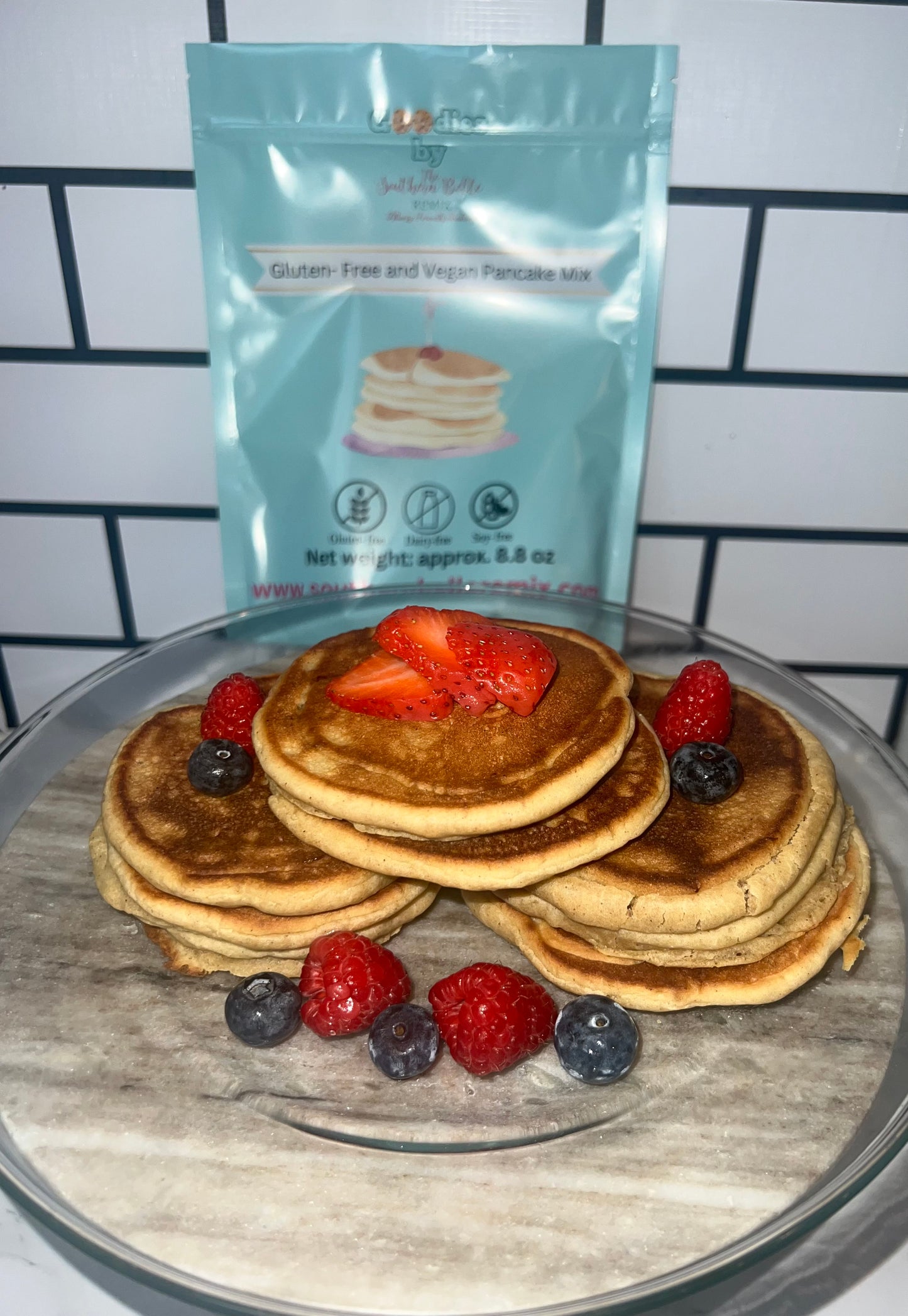 Gluten-Free and Vegan Pancake Mix 12 oz