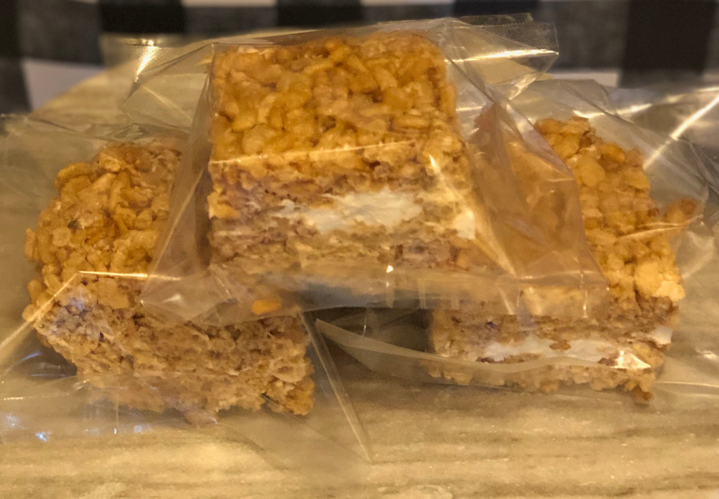 Gluten free and vegan Rice Crispy Treats