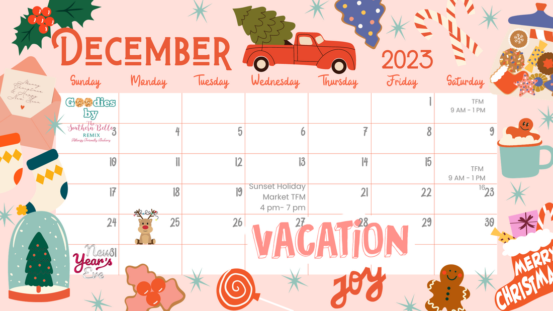 December Event Schedule