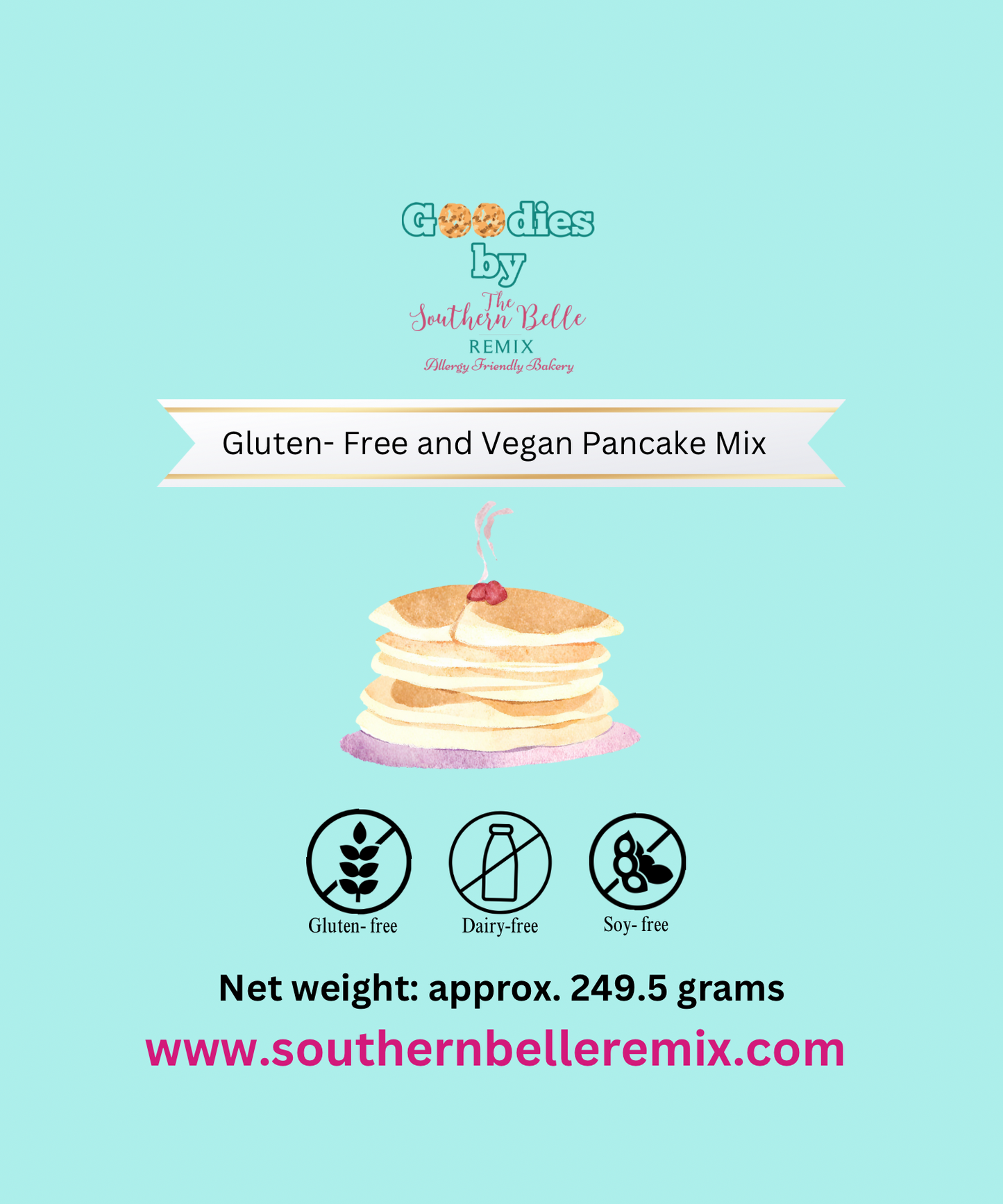 Gluten-Free and Vegan Pancake Mix