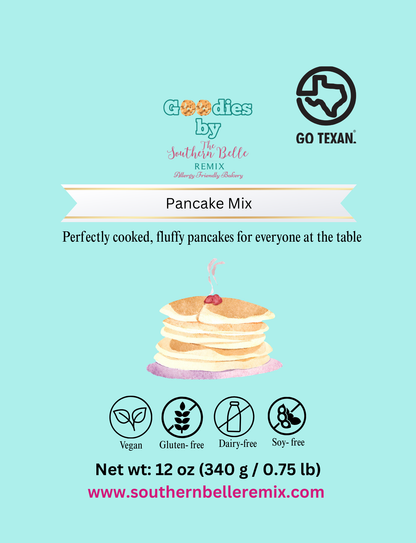 Gluten-Free and Vegan Pancake Mix 12 oz