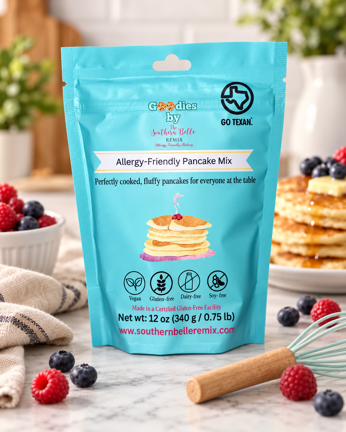 Allergy-Friendly Pancake Mix 12 oz
