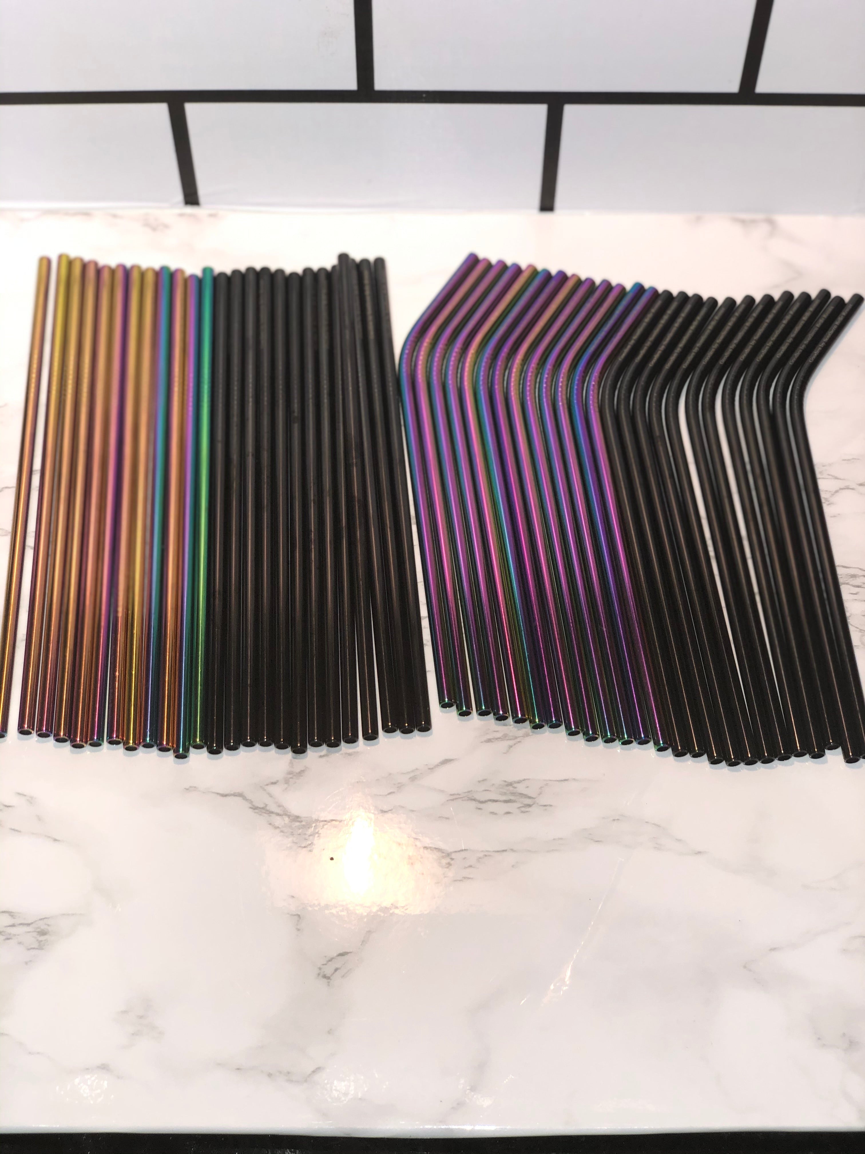 Re-usable straws