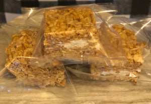 Gluten free and vegan Rice Crispy Treats