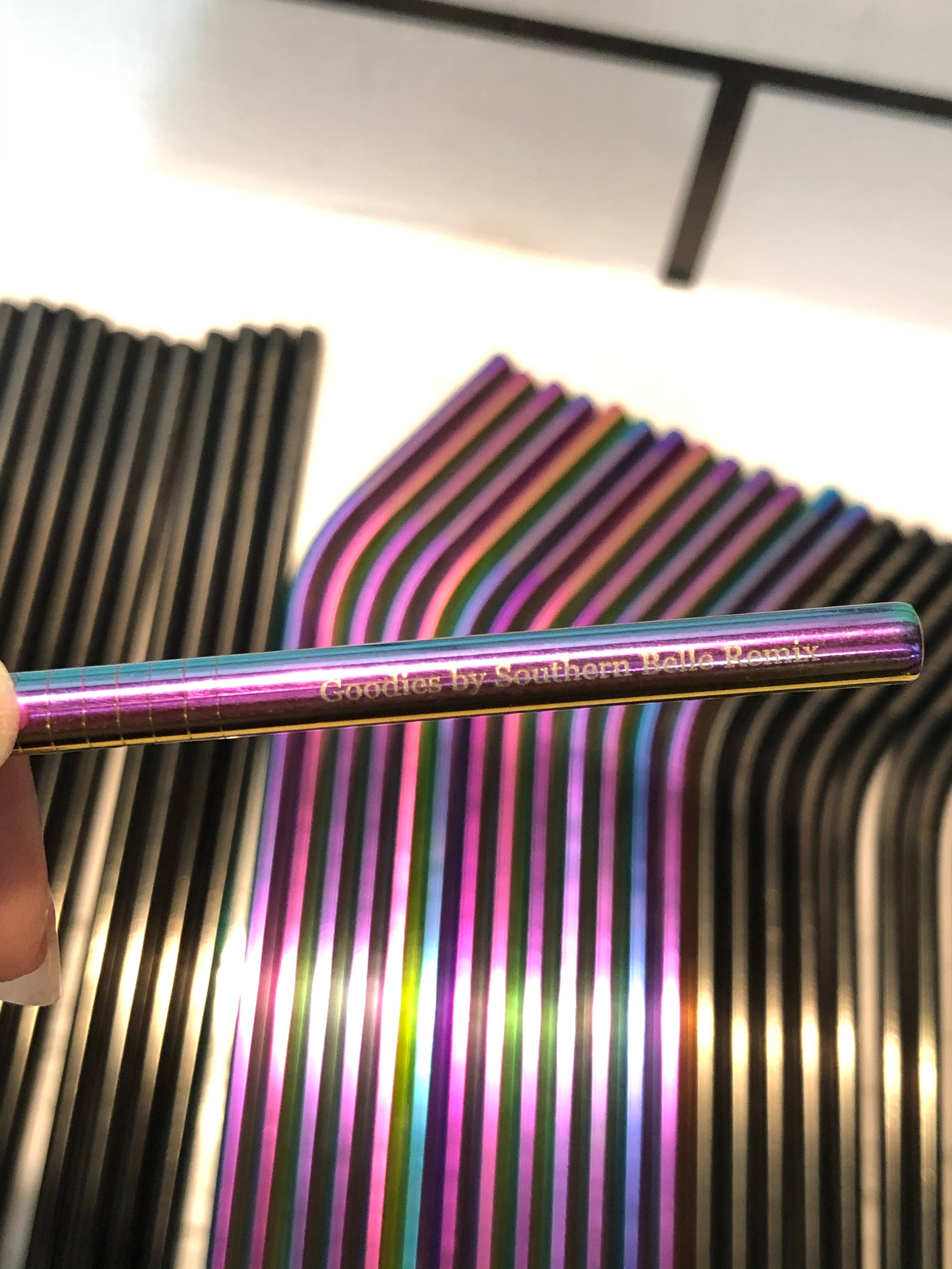 Re-usable straws