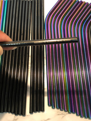 Re-usable straws