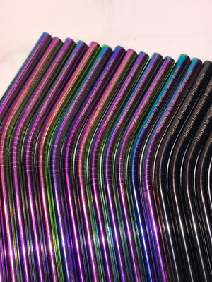 Re-usable straws